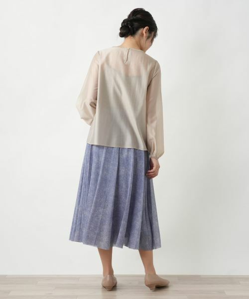 Leilian / レリアン ミニ・ひざ丈スカート | フレアスカート【Leilian WHITE LABEL】 | 詳細6