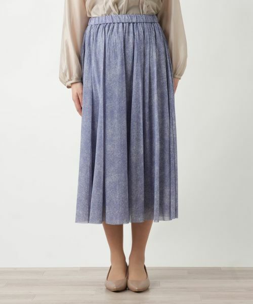 Leilian / レリアン ミニ・ひざ丈スカート | フレアスカート【Leilian WHITE LABEL】 | 詳細7