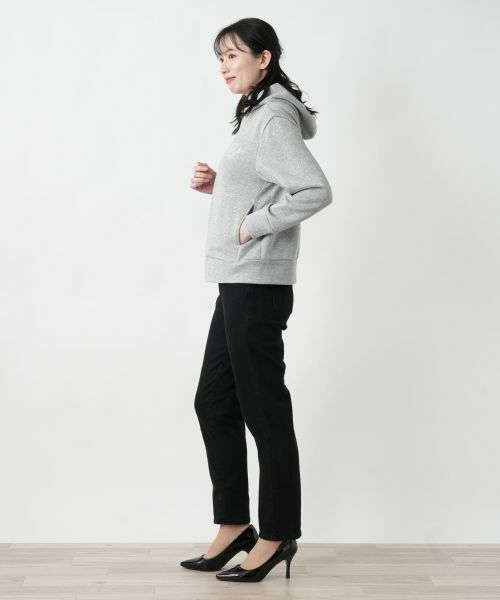 Leilian / レリアン スウェット | ラメジップパーカ【Leilian WHITE LABEL】 | 詳細2