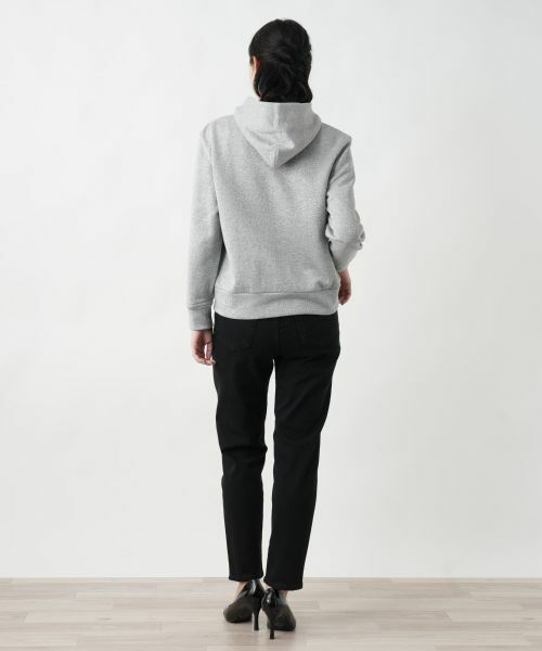 Leilian / レリアン スウェット | ラメジップパーカ【Leilian WHITE LABEL】 | 詳細3