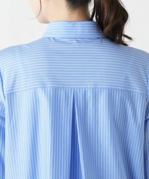 Leilian / レリアン シャツ・ブラウス | 刺繍ストライプシャツ | 詳細11