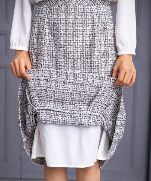 Leilian / レリアン ミニ・ひざ丈スカート | スカート | 詳細13