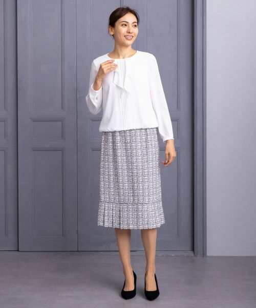 Leilian / レリアン ミニ・ひざ丈スカート | スカート | 詳細2