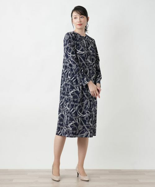 Leilian / レリアン ドレス | プリントワンピ−ス | 詳細1