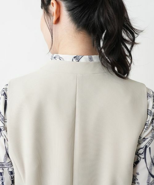 Leilian / レリアン テーラードジャケット | ベスト | 詳細11