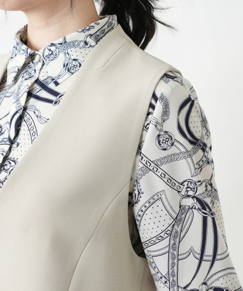 Leilian / レリアン テーラードジャケット | ベスト | 詳細12