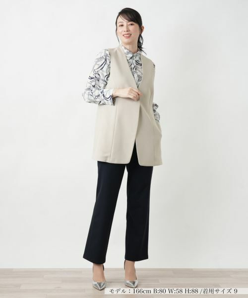 Leilian / レリアン テーラードジャケット | ベスト | 詳細4