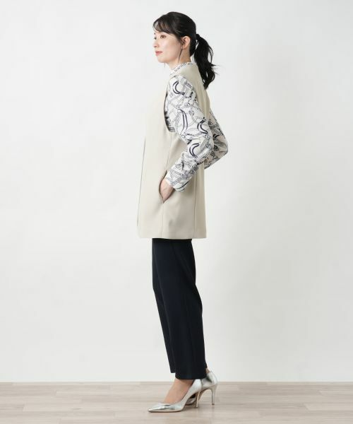 Leilian / レリアン テーラードジャケット | ベスト | 詳細5