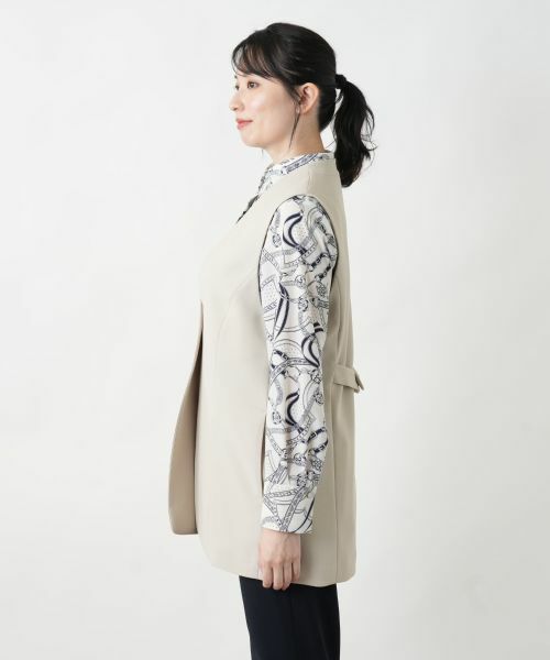 Leilian / レリアン テーラードジャケット | ベスト | 詳細8