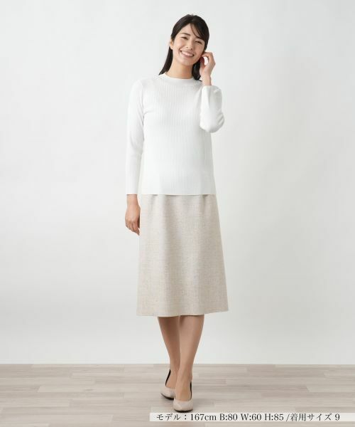 Leilian / レリアン ニット・セーター | ラメリブニット | 詳細10