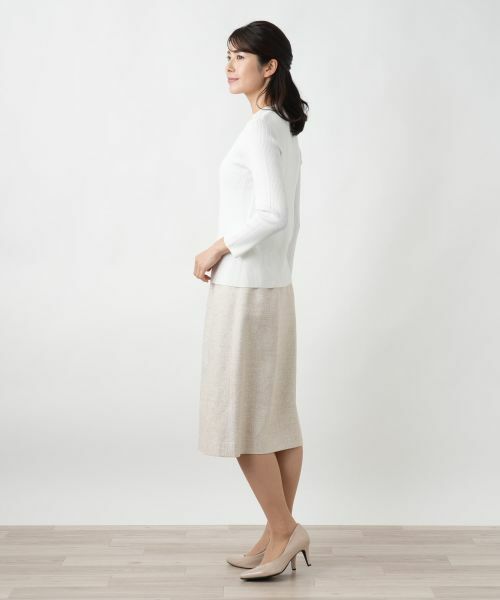 Leilian / レリアン ニット・セーター | ラメリブニット | 詳細11