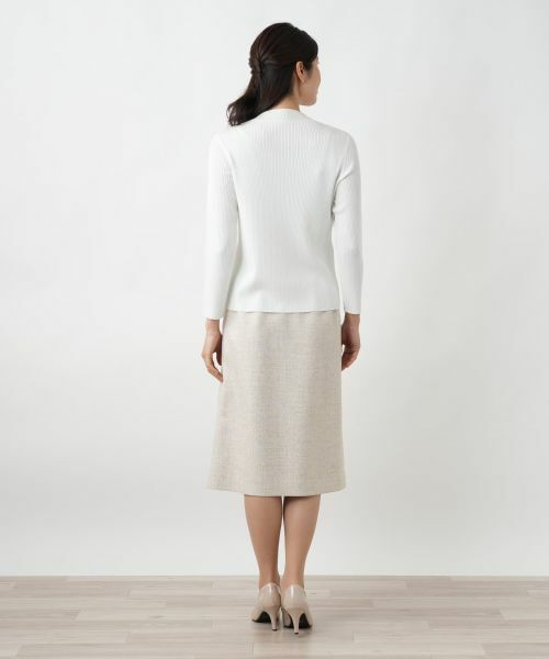 Leilian / レリアン ニット・セーター | ラメリブニット | 詳細12