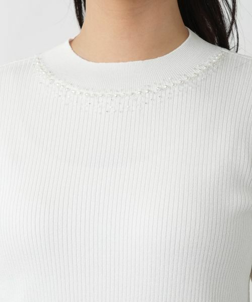 Leilian / レリアン ニット・セーター | ラメリブニット | 詳細16