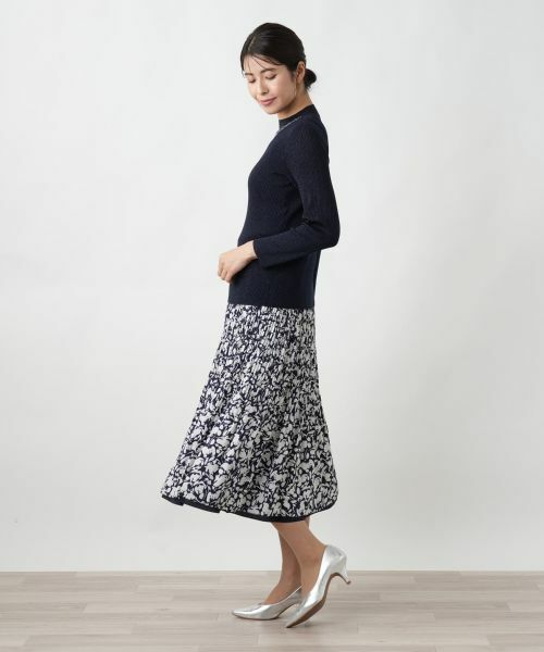 Leilian / レリアン ニット・セーター | ラメリブニット | 詳細2