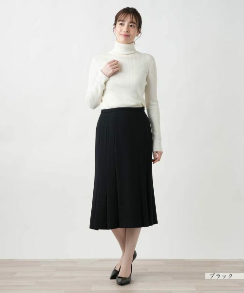 Leilian / レリアン ミニ・ひざ丈スカート | フレアスカート | 詳細1