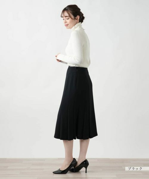 Leilian / レリアン ミニ・ひざ丈スカート | フレアスカート | 詳細2