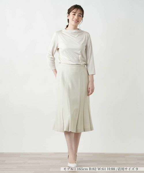 Leilian / レリアン ミニ・ひざ丈スカート | フレアスカート | 詳細7