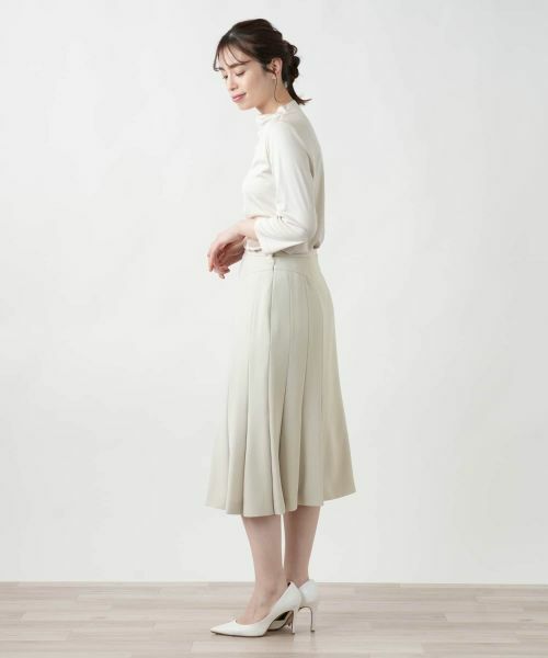 Leilian / レリアン ミニ・ひざ丈スカート | フレアスカート | 詳細8