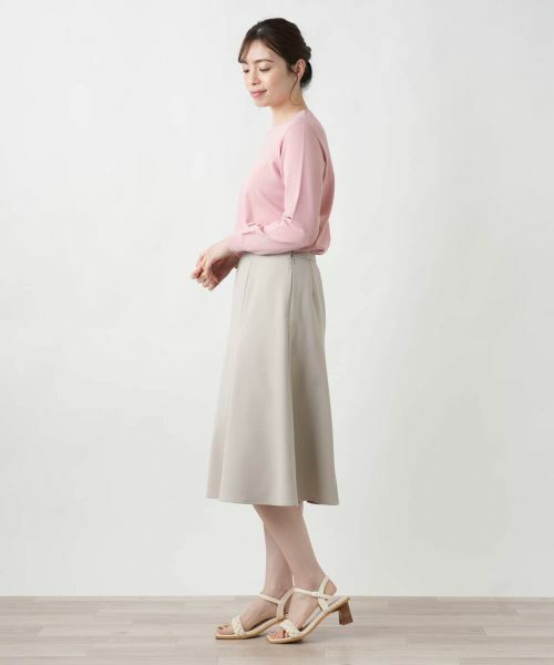 Leilian / レリアン ミニ・ひざ丈スカート | ミディスカート | 詳細2