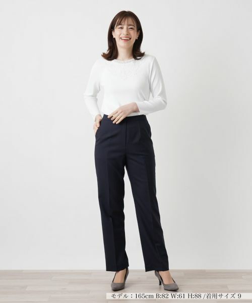 Leilian / レリアン その他パンツ | センタープレスパンツ | 詳細4