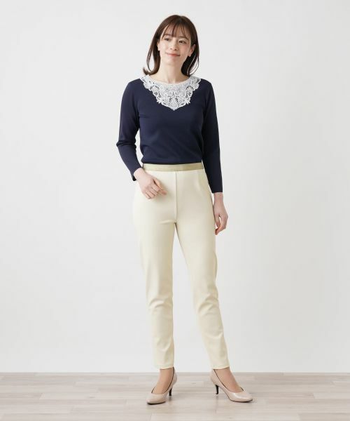 Leilian / レリアン その他パンツ | ストレッチスリムパンツ | 詳細1