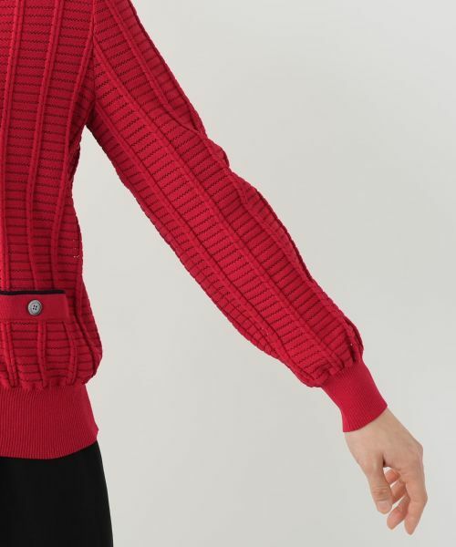 Leilian / レリアン カーディガン・ボレロ | Vネックカーディガン【Leilian WHITE LABEL】 | 詳細12