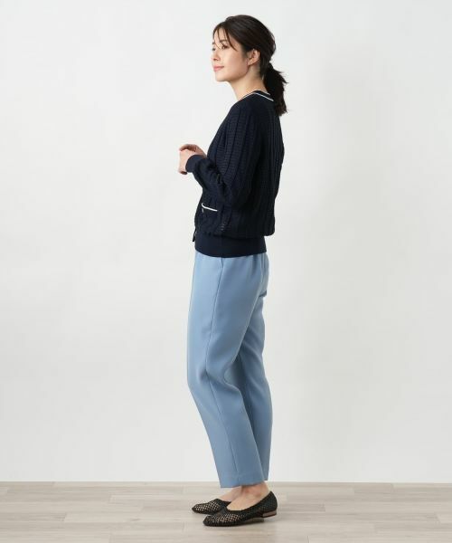 Leilian / レリアン カーディガン・ボレロ | Vネックカーディガン【Leilian WHITE LABEL】 | 詳細2