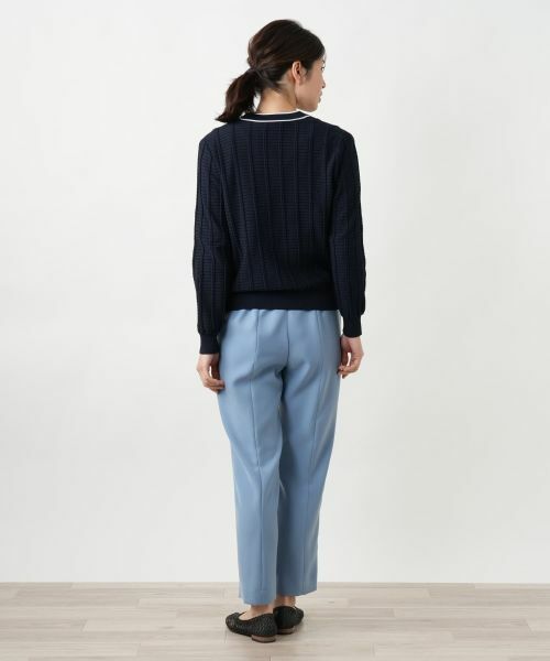 Leilian / レリアン カーディガン・ボレロ | Vネックカーディガン【Leilian WHITE LABEL】 | 詳細3