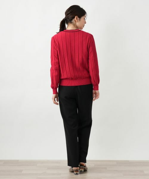 Leilian / レリアン カーディガン・ボレロ | Vネックカーディガン【Leilian WHITE LABEL】 | 詳細6