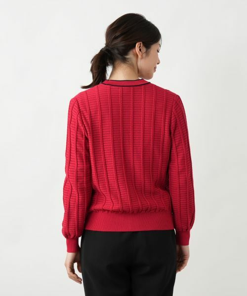 Leilian / レリアン カーディガン・ボレロ | Vネックカーディガン【Leilian WHITE LABEL】 | 詳細9