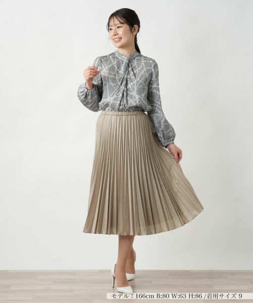 Leilian / レリアン ロング・マキシ丈スカート | プリーツスカート | 詳細4