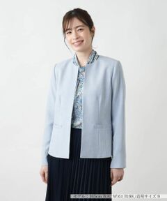 Leilian / レリアン テーラードジャケット | ノーカラージャケット