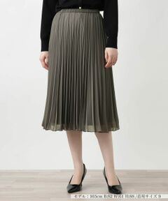 レリアン　黒　スカート フレアロングスカート | Leilian (Women)/レリアン | 三越伊勢丹