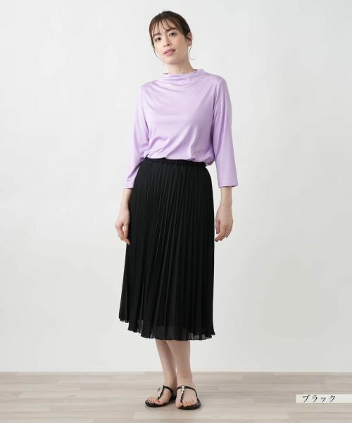 Leilian / レリアン ロング・マキシ丈スカート | プリーツロングスカート | 詳細1