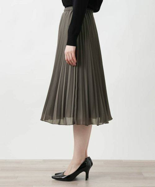 Leilian / レリアン ロング・マキシ丈スカート | プリーツロングスカート | 詳細14