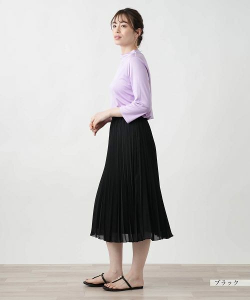 Leilian / レリアン ロング・マキシ丈スカート | プリーツロングスカート | 詳細2