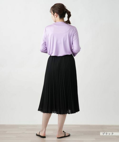 Leilian / レリアン ロング・マキシ丈スカート | プリーツロングスカート | 詳細3