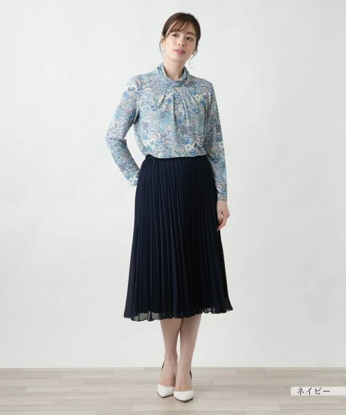 Leilian / レリアン ロング・マキシ丈スカート | プリーツロングスカート | 詳細7