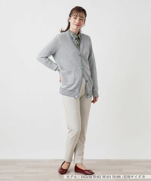 Leilian / レリアン カーディガン・ボレロ | Vネックカーディガン | 詳細4