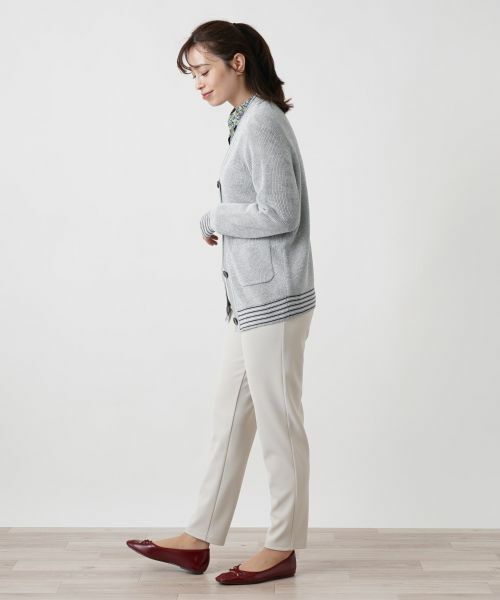 Leilian / レリアン カーディガン・ボレロ | Vネックカーディガン | 詳細5