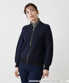 Leilian / レリアン その他アウター | ジップニットジャケット