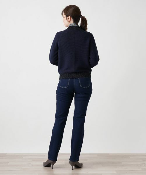 Leilian / レリアン その他アウター | ジップニットジャケット | 詳細3