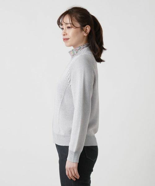 Leilian / レリアン その他アウター | ジップニットジャケット | 詳細8