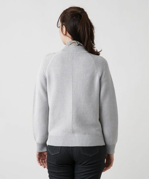 Leilian / レリアン その他アウター | ジップニットジャケット | 詳細9