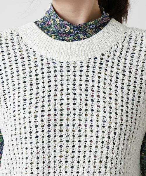 Leilian / レリアン テーラードジャケット | 2wayニットベスト | 詳細11