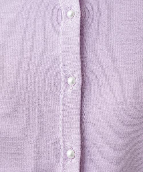 Leilian / レリアン カーディガン・ボレロ | ビジューネックカーディガン | 詳細15