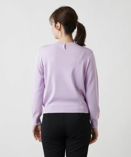 Leilian / レリアン ニット・セーター | ビジューネックニット | 詳細9