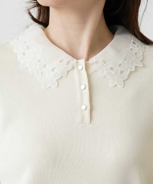 Leilian / レリアン ニット・セーター | 付け襟2WAYニット | 詳細11