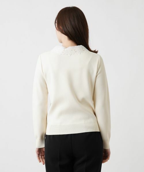 Leilian / レリアン ニット・セーター | 付け襟2WAYニット | 詳細9