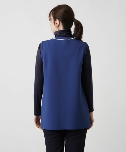 Leilian / レリアン テーラードジャケット | Vネックベスト | 詳細10